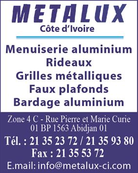 METALUX COTE D’IVOIRE