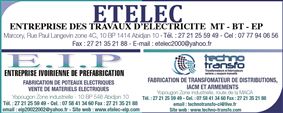 ETELEC (ENTREPRISE DES TRAVAUX D’ELECTRICITE)