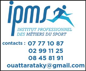 INSTITUT PROFESSIONNEL DES METIERS DU SPORT (IPMS)