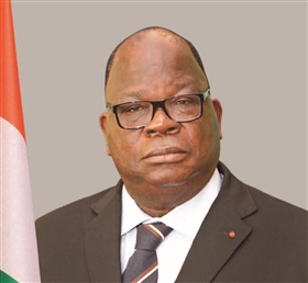 M. Laurent TCHAGBA : Ministre des Eaux et Fôrets - MINISTÈRE DES EAUX ET FORÊTS